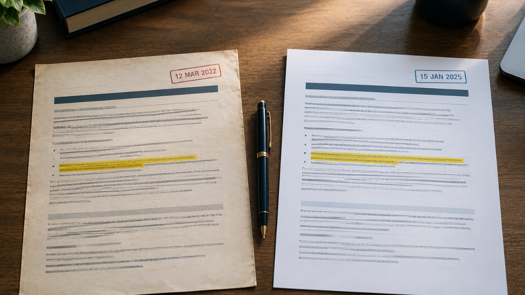 A Change in Policy Needs Care