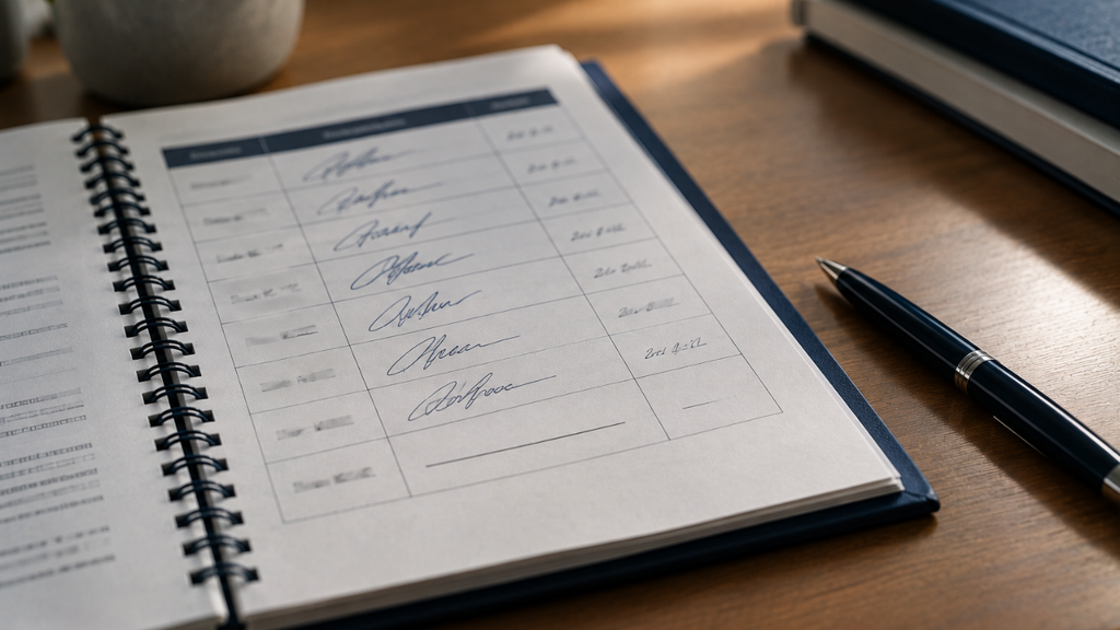 Placement Records and Sign-Offs: Academic Misconduct Risks for Professional Students A Missing Signature Is Not a False One