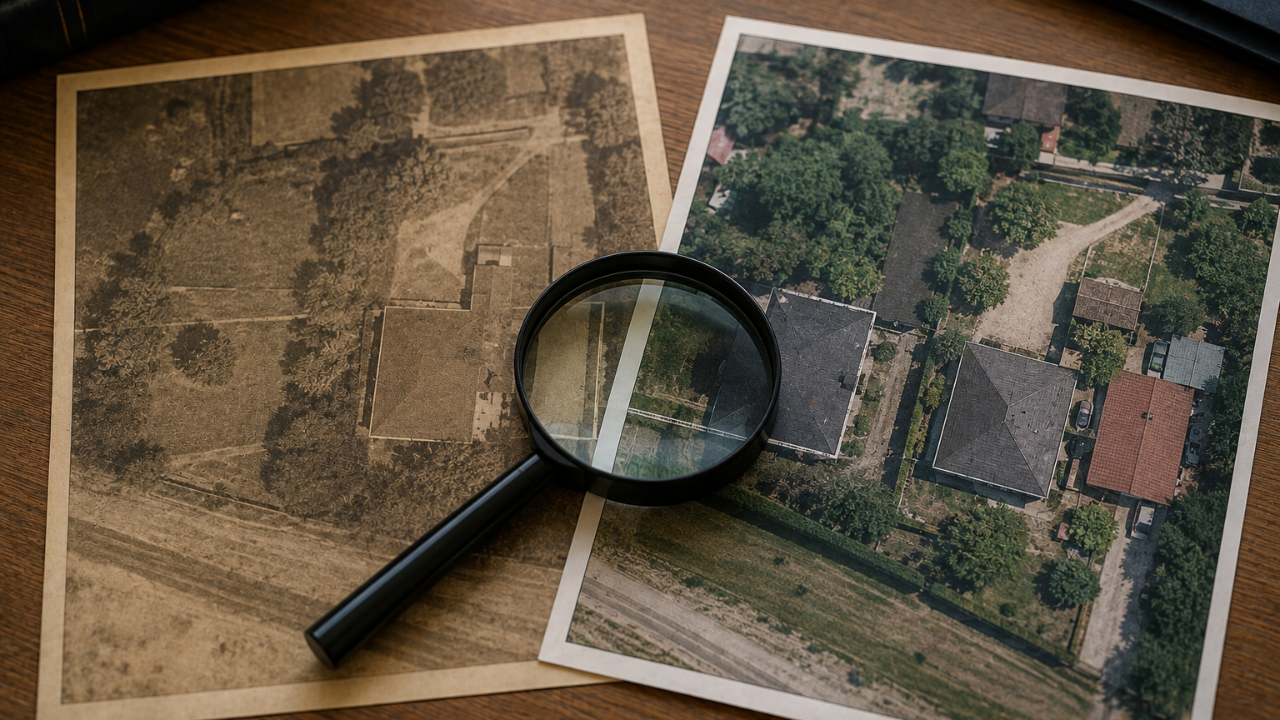 Mapping Can Show How a Site Changed
