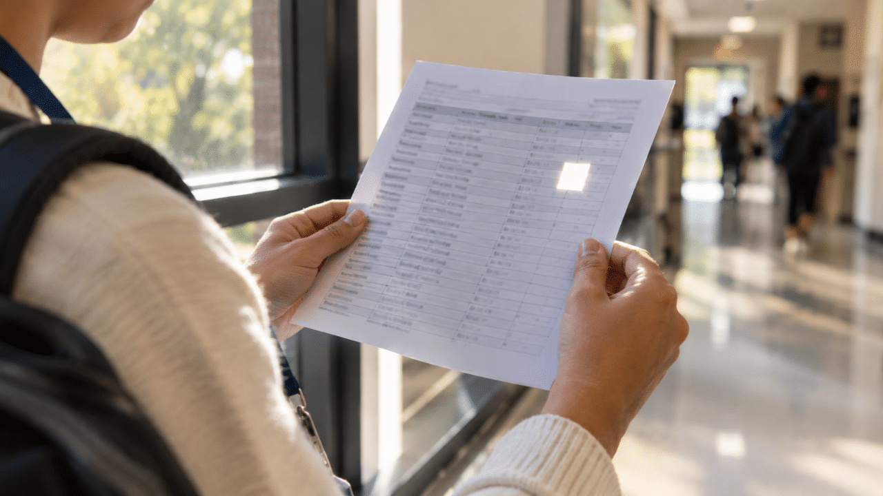 Missing Assessment Mark